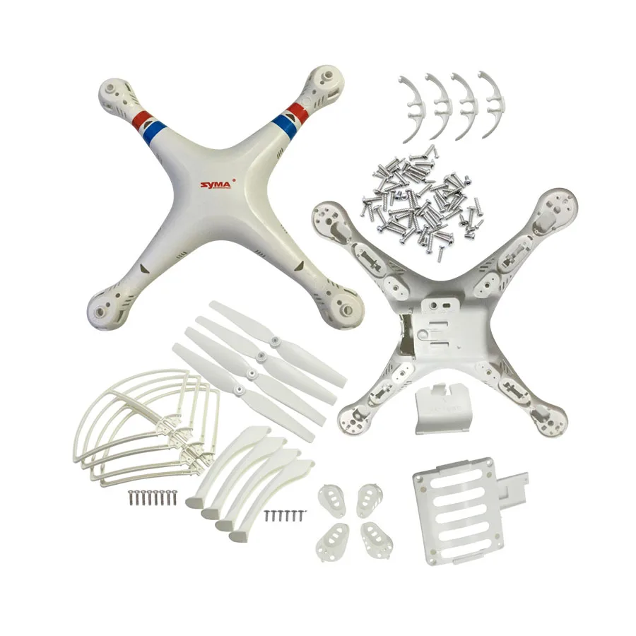 4 цвета SYMA X8/X8C/X8W/X8G/X8HC/X8HW/X8HG пластиковые части основной корпус крышка и шестерни