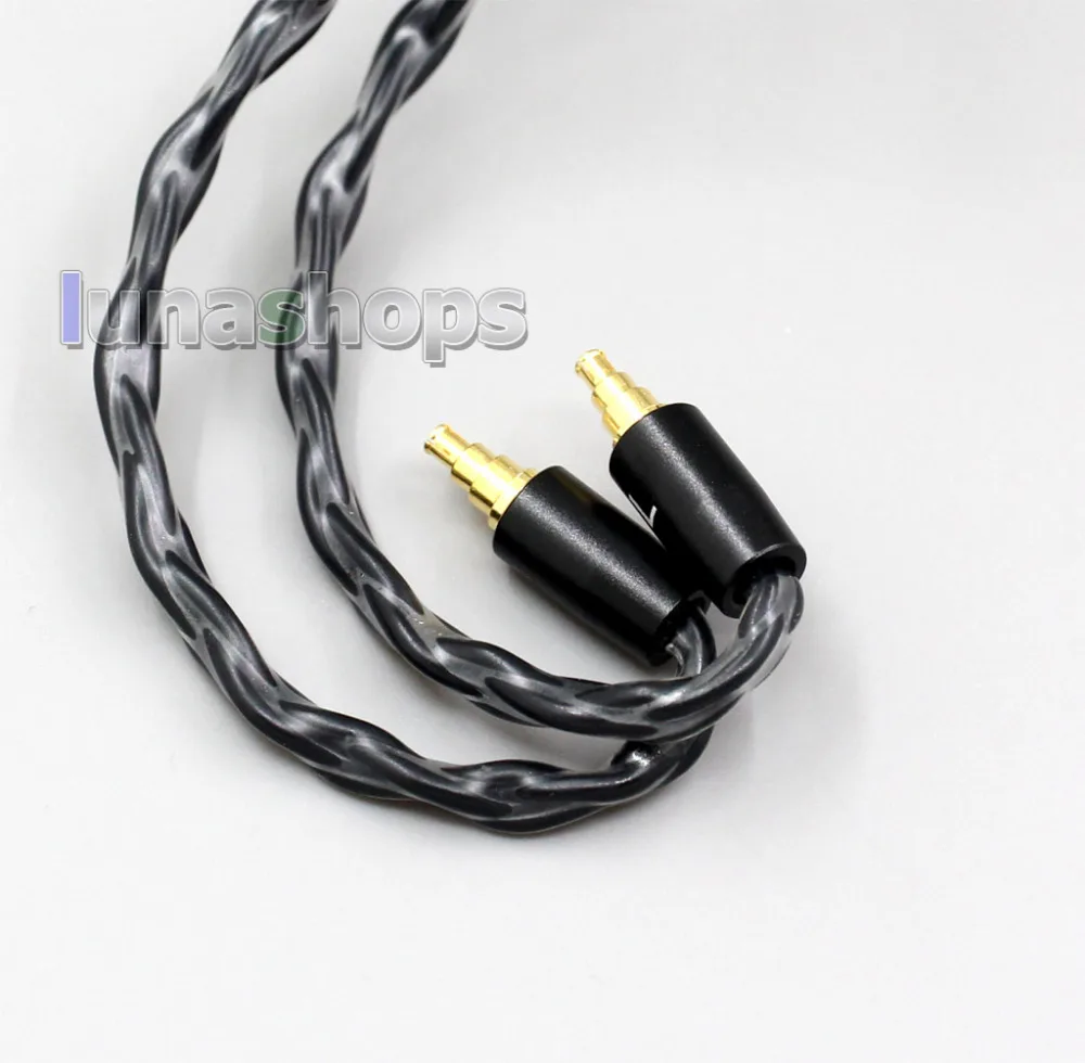 XLR сбалансированный 3,5 мм 2,5 мм 8 ядер посеребренный для наушников кабель для Sennheiser IE40 Pro LN006355