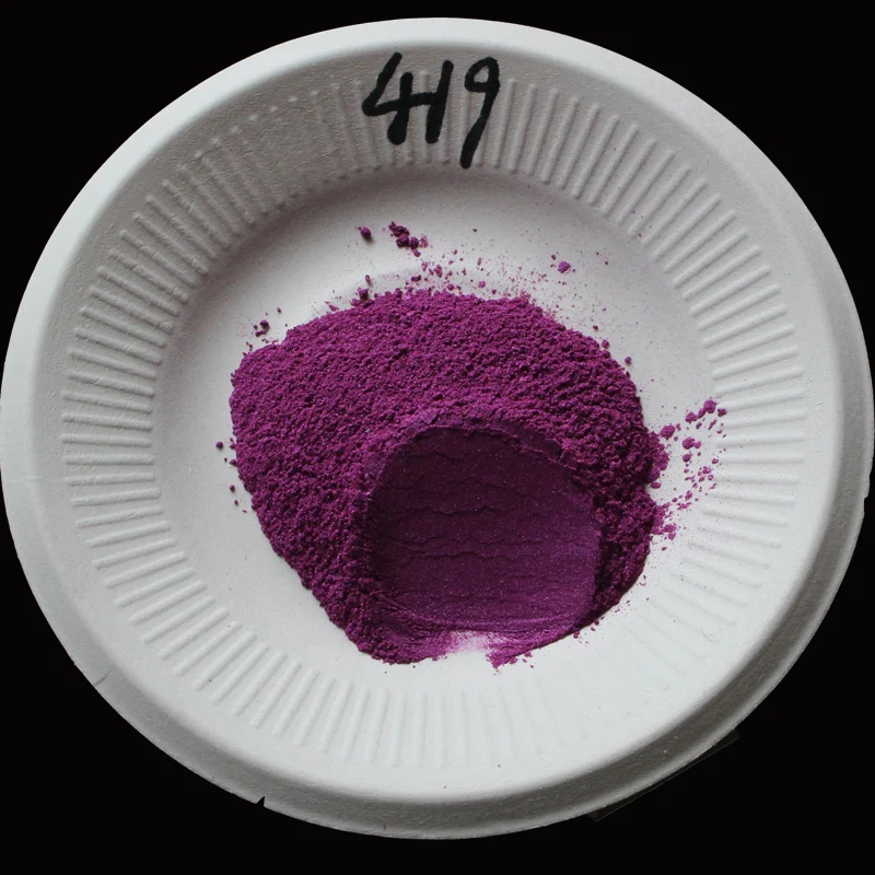 

Type 419 Purple Pigment Pearl powder 50g dye ceramic paint coating Automotive Coatingsart crafts coloringfor leather handicrafts