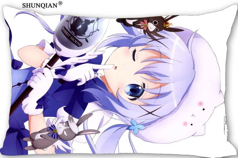 Новое поступление на заказ Gochuumon wa Усаги Desu ka наволочка более Размеры
