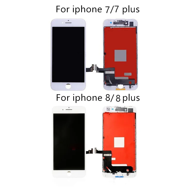 Класс AAA + LCD для iPhone 7 8 plus сенсорный экран ЖК дисплей сборка Замена с бесплатными