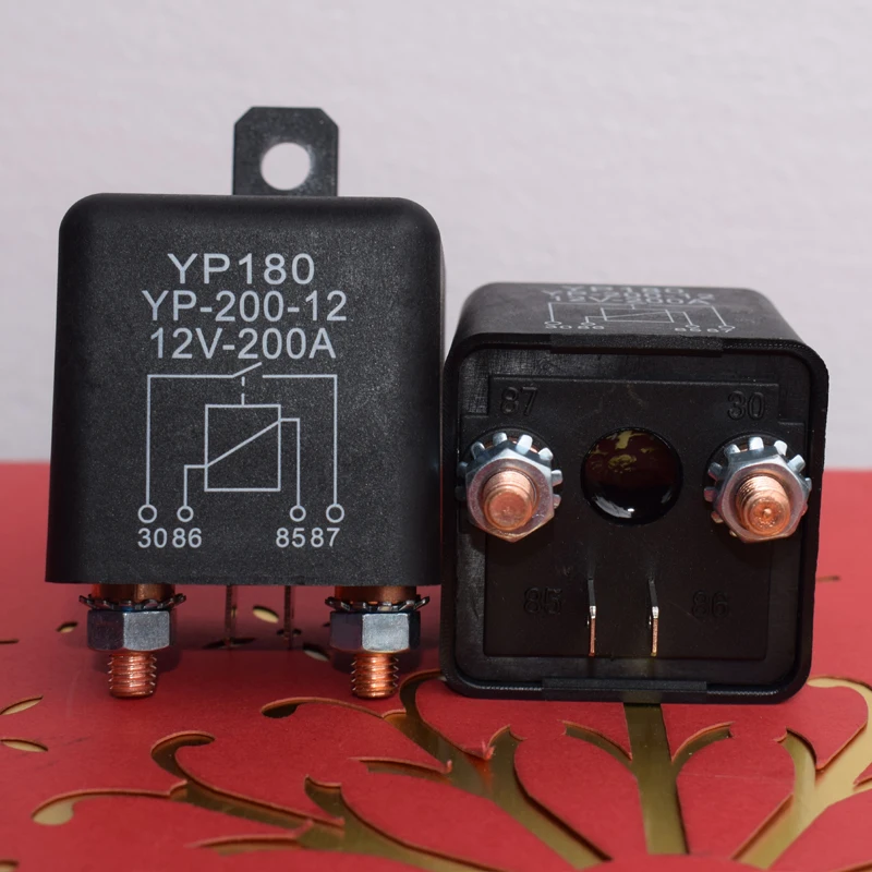 1pcs Car Truck Motor Automotive high current relay 12V 200A 2.4W