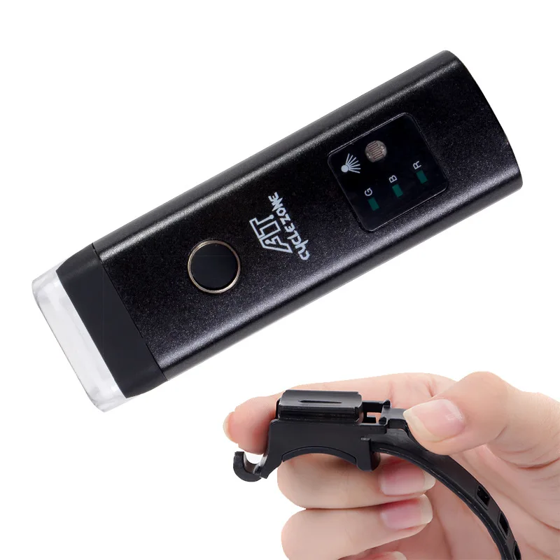 USB Перезаряжаемый велосипедный фонарь на переднем руле светодиодный фонарик