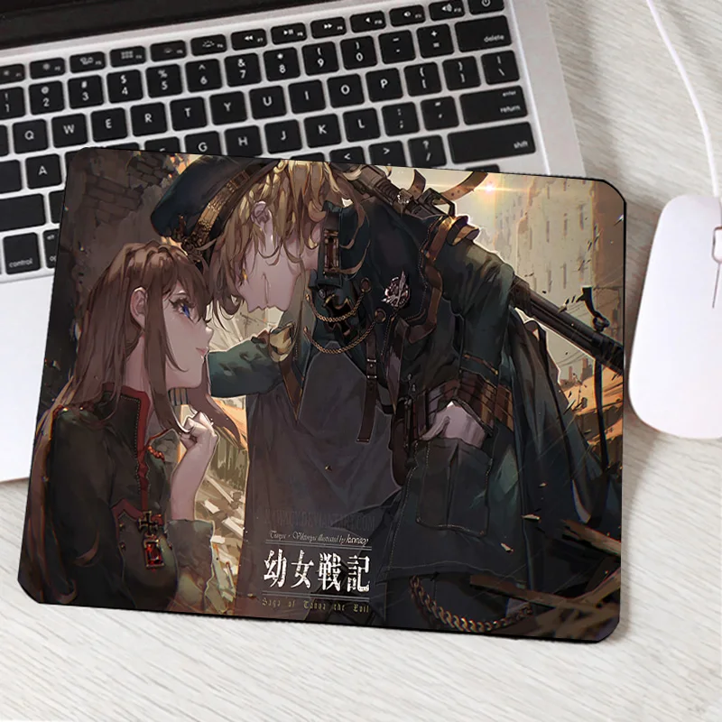 Mairuige 2018 популярный аниме узор Youjo Senki крутой Печатный коврик для мыши ПК