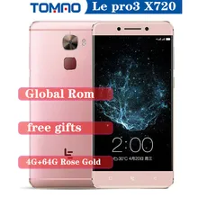 5.5 ''Letv LeEco Le Pro 3 X720 téléphone portable 4G RAM 32G 64G ROM snapdragon 821 Quad Core 16MP 4070mAh 4G LTE empreinte digitale