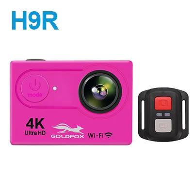 H9R Экшн-камера Ultra HD 4 K/25fps WiFi 2," 170D подводная камера Go Водонепроницаемая профессиональная спортивная камера на шлем для верховой езды, альпинизма - Цвет: Красный