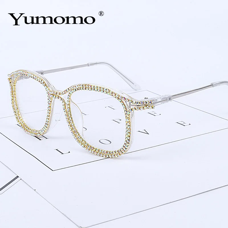 Брендовые дизайнерские золотые стразы, кошачий глаз, солнцезащитные очки для женщин, Кристальные оттенки, солнцезащитные очки для мужчин, ретро металл, прозрачные очки, UV400, солнцезащитные очки