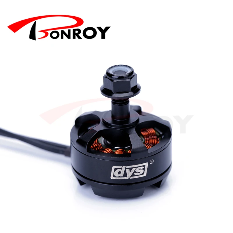 4 шт. DYS multi-ротор безщеточный MR2204 2400KV с гайкой самоблокирующимся тянуть 360 г для гоночного дрона со съемкой от первого лица