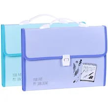 13 сетка pp креативная сумка для хранения органа многослойная Студенческая офисная переносная папка