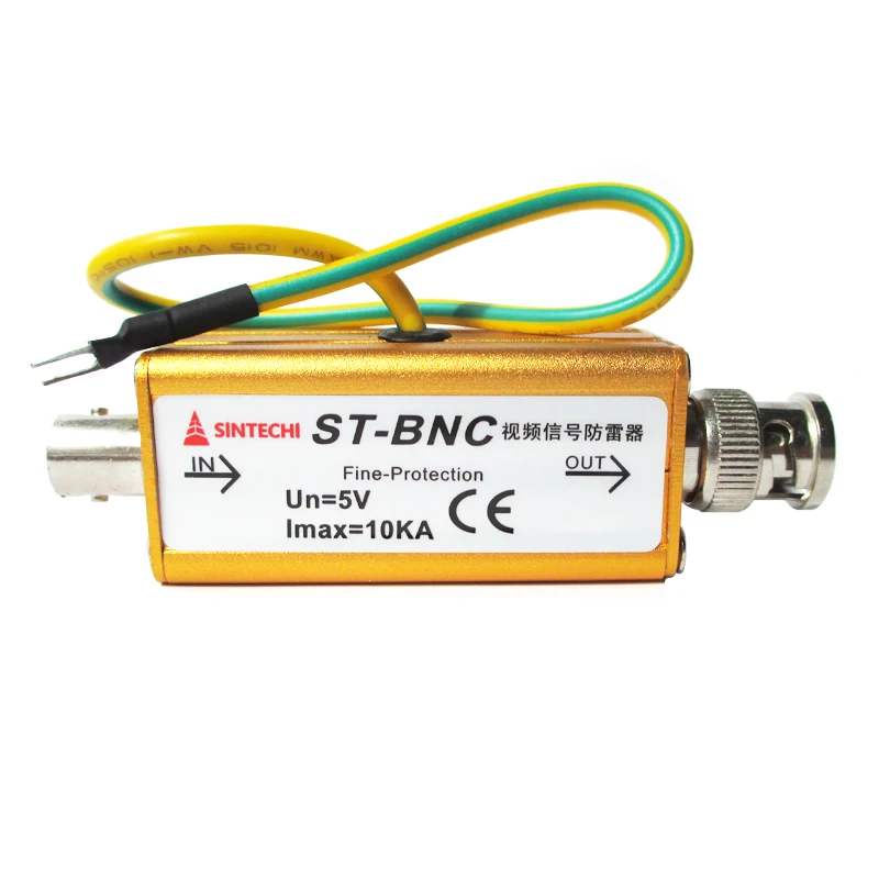 BNC COAX Coaxial Cable CCTV Monitoring Security Camera Monitor Surge
