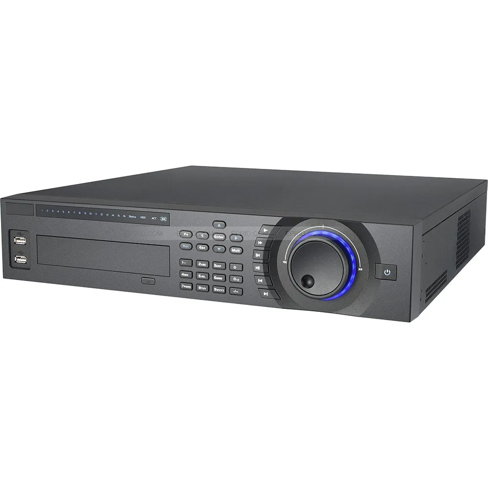 64 channel HDMI 1080P Real-Time ONVIF 2U Network Video NVR | Безопасность и защита