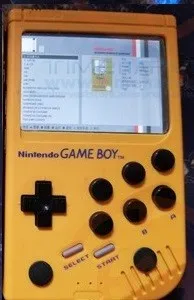 Raspberry Pi gameboy Ручной игровой консоли с LCL Super HD ips ЖК дисплей и Шок Джойстик нужно бронирование и доступны в течение 20 дней