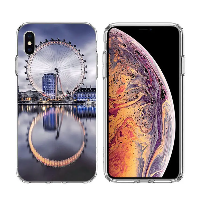 FOR iPhone X case Painting Silicon Cover FOR Iphone XS Max Soft Clear Protective TPU Back Cover FOR 4 4S 5 5S 6 6s7 8 Plus XR (2)