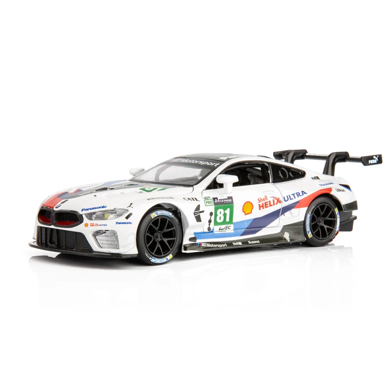 1:32 литье под давлением Металлическая Модель автомобиля игрушки для Bmw M8 с