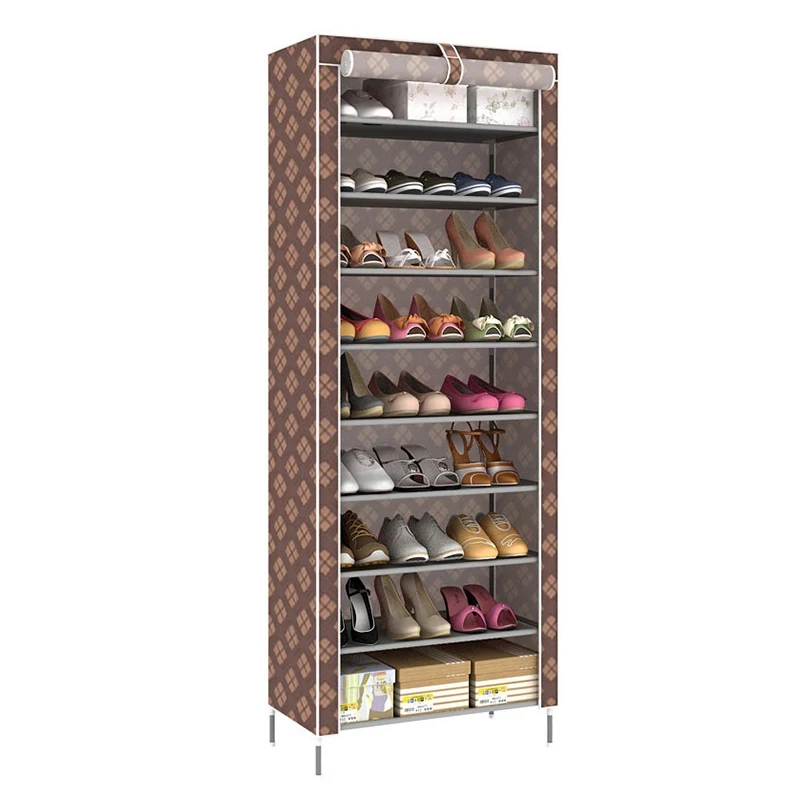 

Household Dust Proof Shoes Cabinets Multi-layer Shoe Racks Large Capacity Shoe Shelf Holder Save Space Storage Organizer