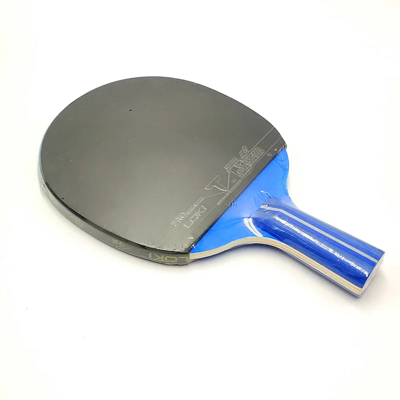 Локи 5-фанеры настольный теннис ракетки Начинающий обучение Пинг-Понг Летучая мышь с ракетка сумка