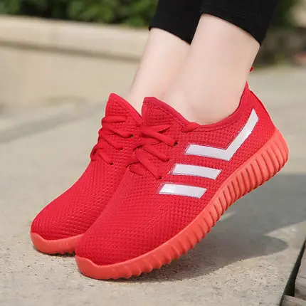 

Summer cloth shoes women's shoes breathable hollow mesh sports shoes women's casual mesh lazy mother shoes comfortable lightweig