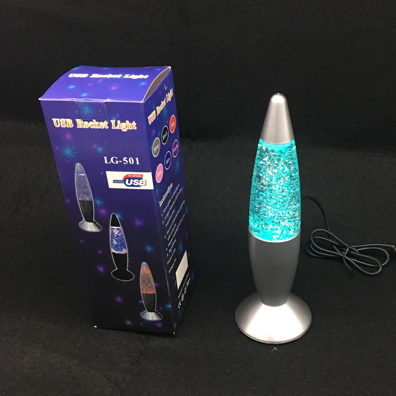 

USB Scallion Lights & Lighting Colorful Rocket Led Night Lights Home Decoration Ambient Light