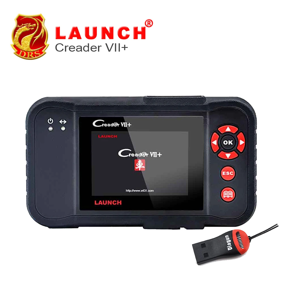 Original Auto Code Reader Launch X431 Creader VII+ Creader VII Plus