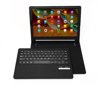 

For Lenovo Yoga Tab 3 Pro 10 YT3-X90/X90F/ M / L PU Leather Case Stand Cover+Removable Bluetooth Russian/Hebrew/Spanish Keyboard