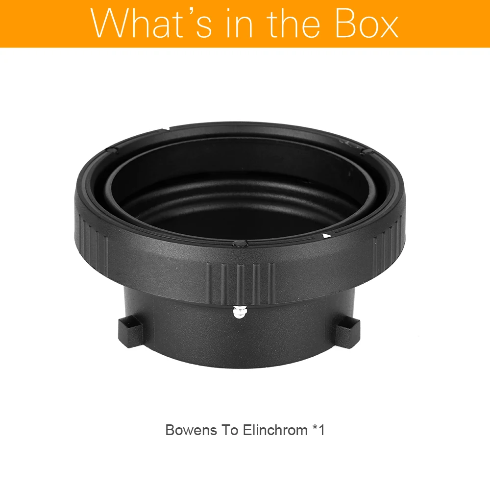 Кольцо крепления Bowens к Elinchrom Сменный Адаптер для спидометра стробоскопическая