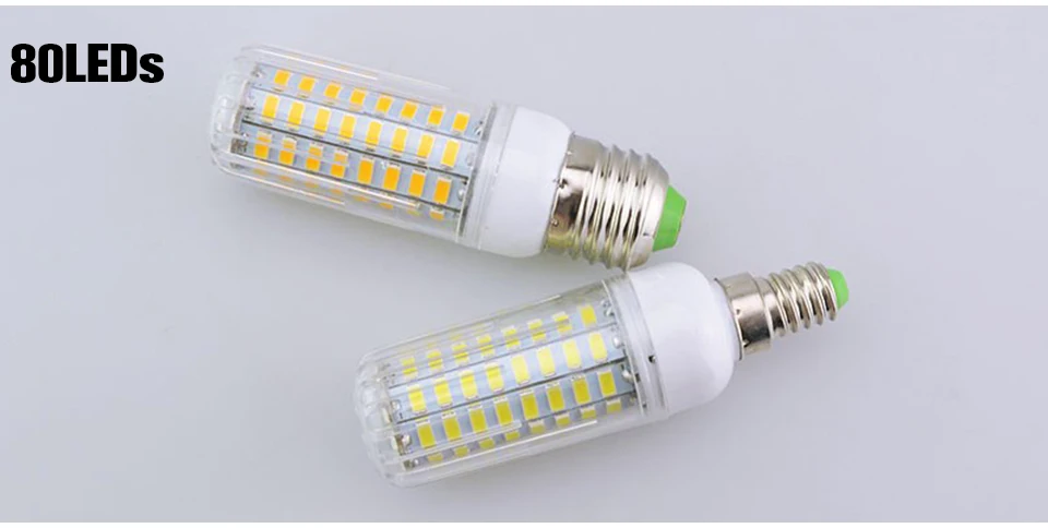 LED E27 Corn Bulb 110V 220V Lamp E14 Aluminum Energy saving Lighting Bulb SMD 5730 No Flicker lamparas lights (15)