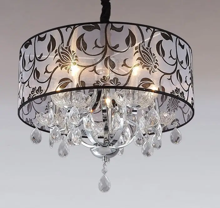 

Crystal Bedroom modern minimalist restaurant pendant light warm LED crystal pendant light simple small living room lamp ZH FG440
