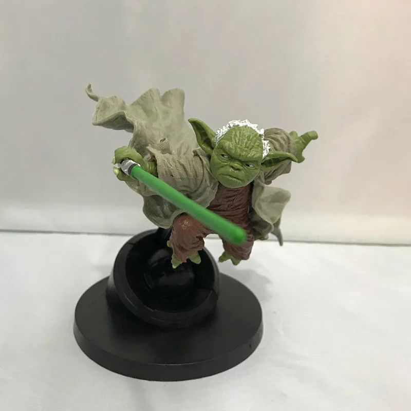 

Anime 1/8 Scale Painted Figure Star Wars Fighting Ver. Goukai Yoda Master Action PVC Figure Toy Brinquedos 14.5CM
