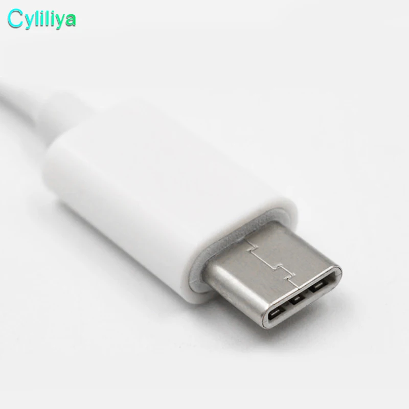 type C OTG usb-адаптер, кабель 3,1 type-C штекер USB 3,0 A Женский OTG адаптер для кабельного шнура Белый/Черный 16,5 см