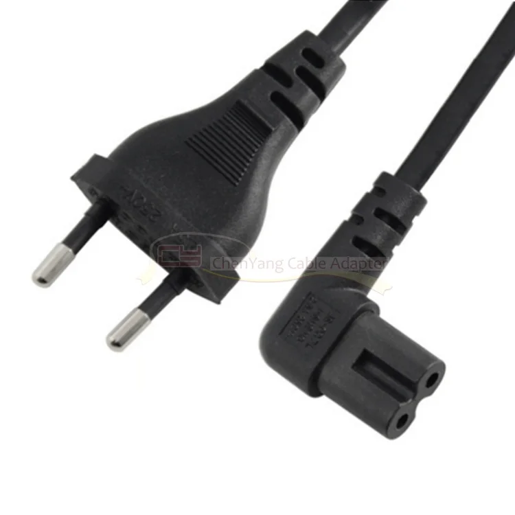 2pin iec320 c7 cabo extensão para dell