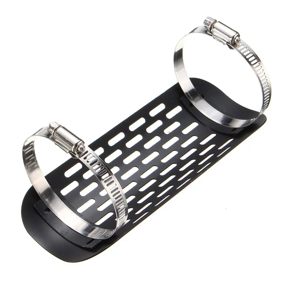 

Motorcycle Exhaust Muffler Pipe Heat Shield Cover For Harley Chopper Cruiser Hot