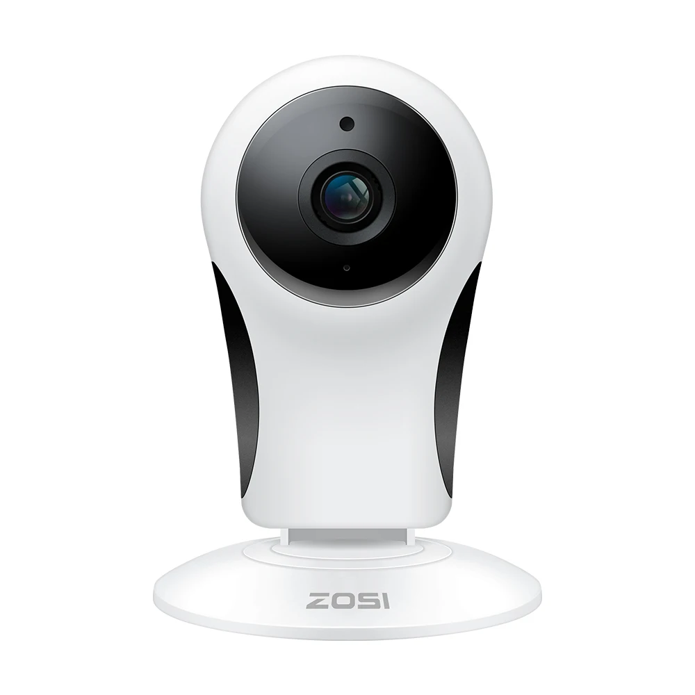 ZOSI, беспроводная Wi-Fi ip-камера, 1080 P, Full HD, для помещений, ночное видение, мини, домашняя камера безопасности, двухсторонняя аудио и оповещение