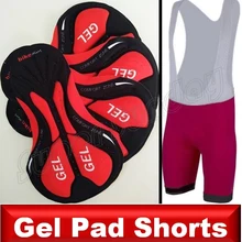 Велосипедные шорты, красная гелевая Подушка, велосипедная подушка,, RPDK1