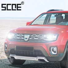 Для dacia Duster Logan II SCOE, 2 шт., автомобильный светильник дальнего света, супер яркая галогенная лампа, головной светильник, автомобильный Стайлинг, теплый белый цвет