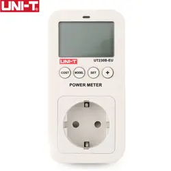 UNI-T UT230B-EU ваттметр Напряжение ток Частота стоимость Мощность метр ЖК-дисплей Мощность потребление монитор выход ЕС Plug