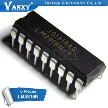 5 шт. LM3916N-1 DIP18 LM3916 DIP LM3916N DIP-18