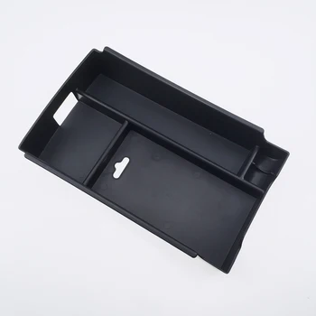 

For Chevy Chevrolet Equinox 2018 2019 Black Interior Armrest Center Storage Box Container Glove Organizer Case