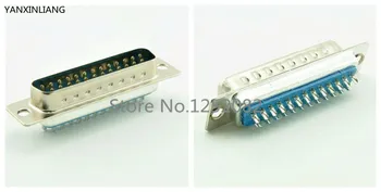 

10 pcs D-SUB DB25 pin male Solder Type Connector Socket 2 Rows DB25M male