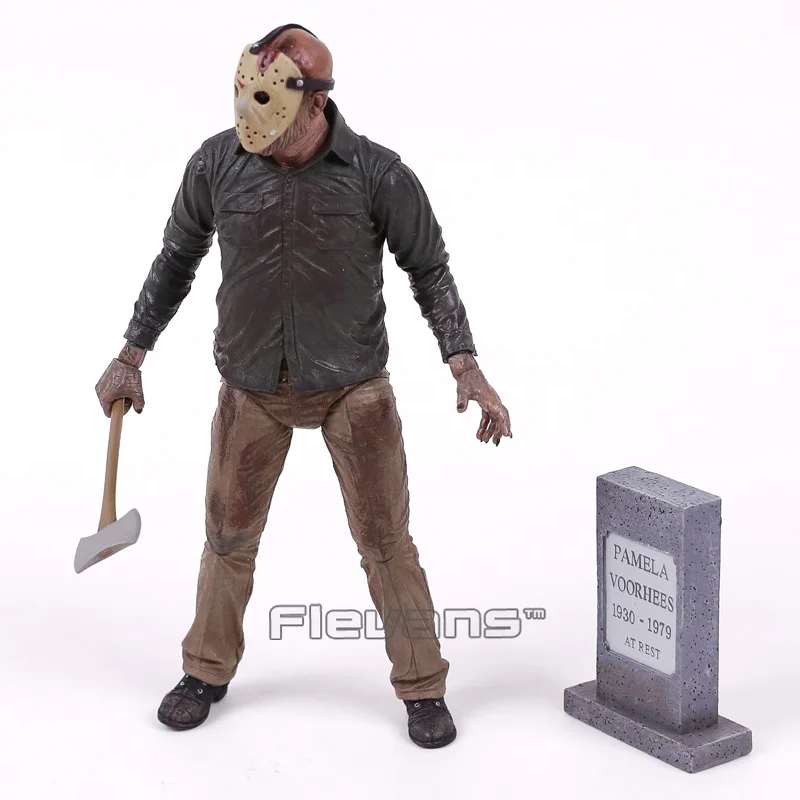 NECA Friday the 13th Ultimate Jason Voorhees 2009 Remake ПВХ фигурка Коллекционная модель игрушки