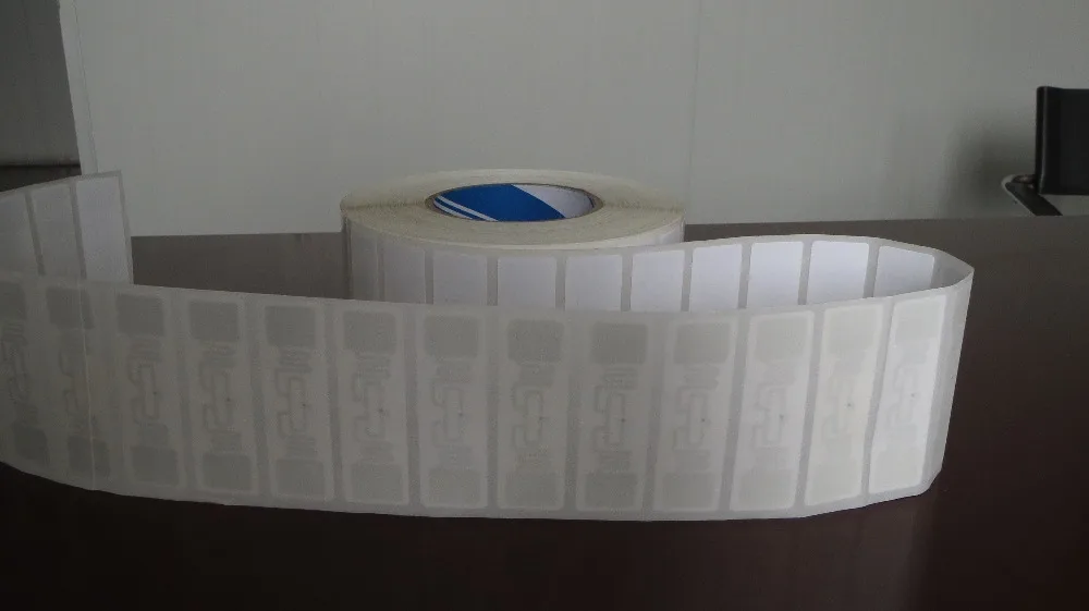 UHF RFID влажная инкрустация 9662 ярлыки Alien H3 пассивный epc 96 бит клей GEN 2/пассивный