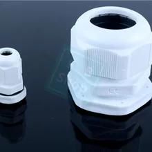 10 шт. PG25/29/36/42/48/63 черный Пластик Водонепроницаемые кабельные сальники