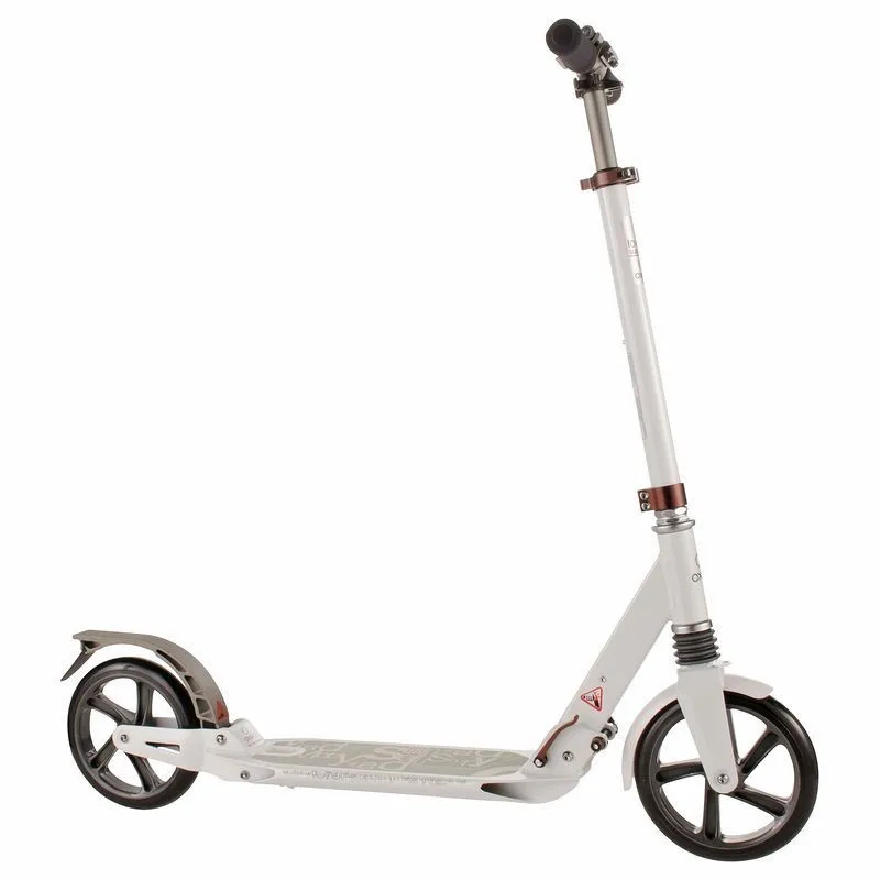 Kick scooter vouwen kick board schorsing urban aluminium voor oxelo town 7  xl wit chroom grijze|chrome switch|chrome platingchrome bridge - AliExpress