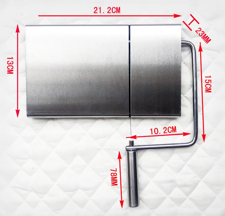 1 шт. Проволока из нержавеющей стали резки сыра резак сыр масло Резка доска сыр Провода прочный Кухня Пособия по кулинарии Инструменты ок 0530