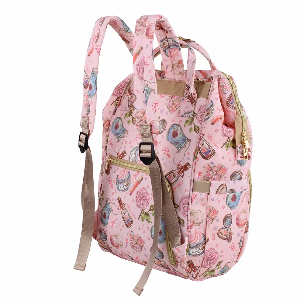 Mummy bag backpack baby diaper bag High-quality breathable mother's maternal care bag Baby stroller bag nappy