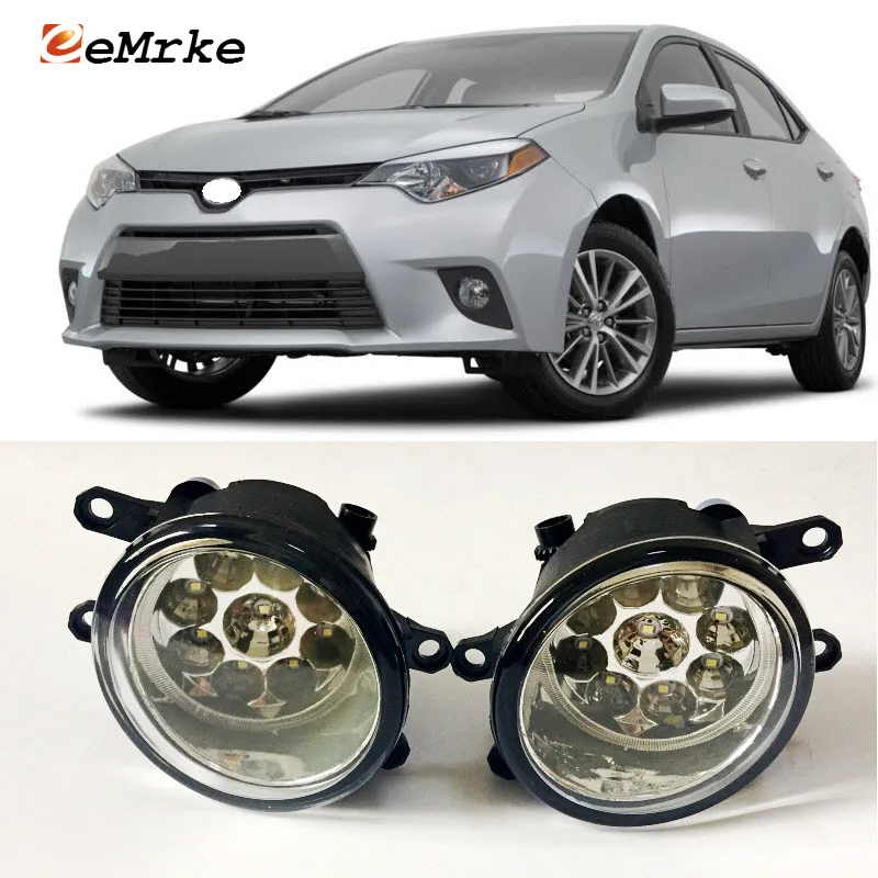 EEMRKE автостайлинг для Toyota Corolla Levin S Plus 2014 2015 2016 9 штук светодиодные галогенные