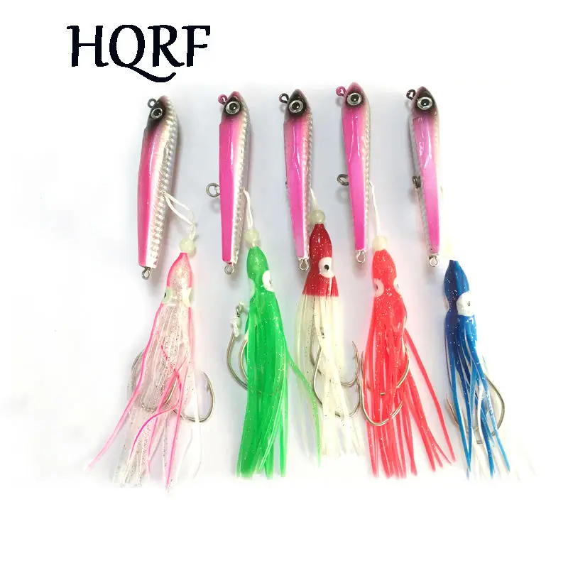 Design 40/60/80/100/150G/Pcs 2Pcs/Lot Fishing Lead Jigs Metal Fishing –  Bargain Bait Box