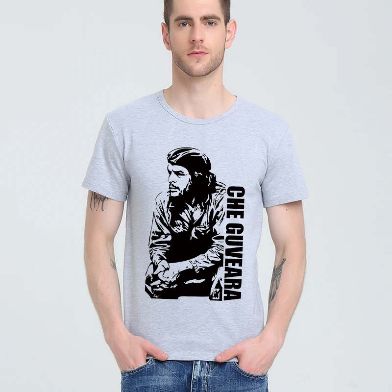 

Beret CHE GUEVARA T-shirt cotton Lycra top 5800 Fashion Brand t shirt men new high quality