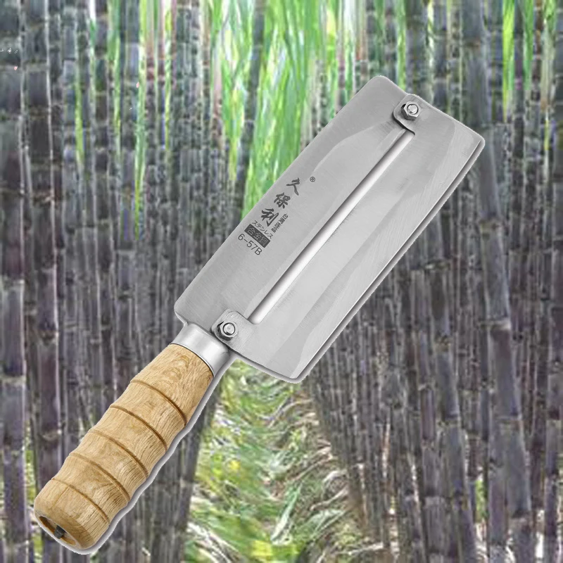 

Liang Da Steel Kitchen Peeling Knife Professional Sugarcane Pineapple Knife Fruit Melon Paring Knife Multi-use Peeler Planer