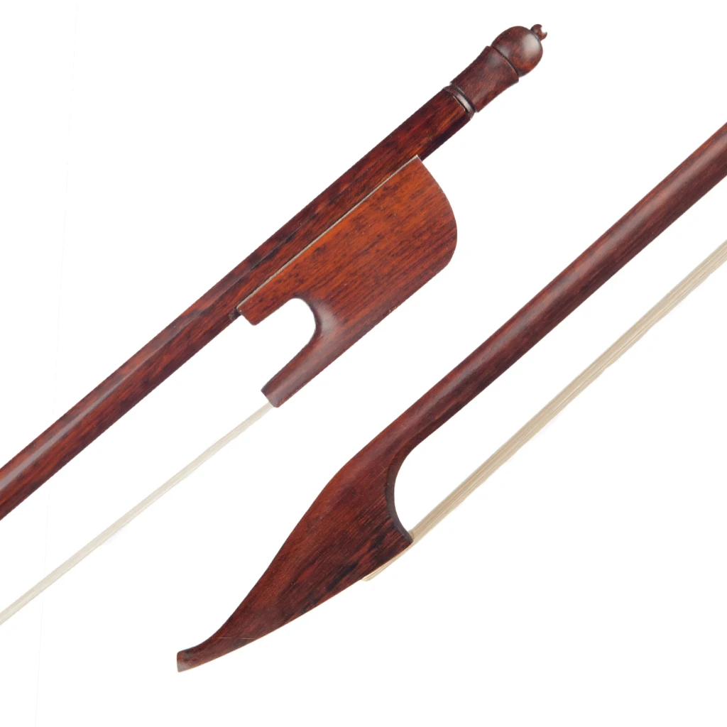 

Naomi Violin 4/4 Brazilwood Baroque Violin Bow Snakewood Frog Well Balance Fast Response For 4/4 Violin Players