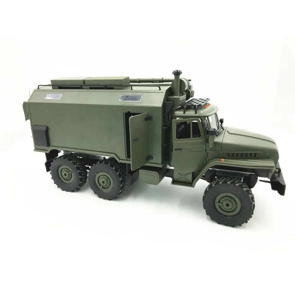 

WPL Model B36 RC Truck Crawler Car Mini Off-Road Remote 1:1 Control Ural Military Vehicle Climb Adult Toy DIY RTR Carro Eletrico